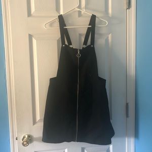 H&M Black overall dress